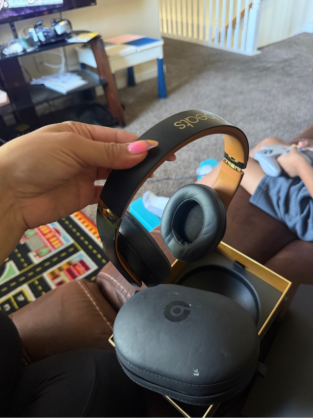 Studio3 Wireless Over-Ear Headphones — Black and Gold